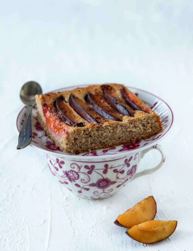 ciasto ze śliwkami bez cukru